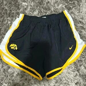 Nike Hawkeyes size medium athletic shorts women’s
